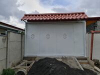 Portones Corredizos | Acabado metal 3×2″