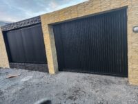 Portones Corredizos | Acabado metal 3×2″