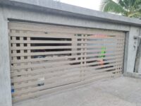 Portones Corredizos | Acabado metal 3×2″