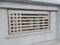 Portones Corredizos | Acabado metal 3×2″